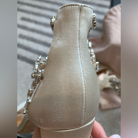 Badgley Mischka Everafter Embellished Block Heel - Picture 6 of 7